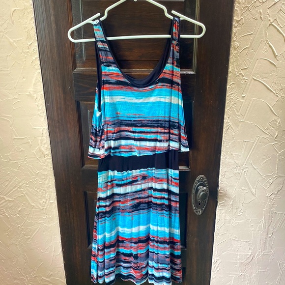 Print summer dress - Picture 1 of 2